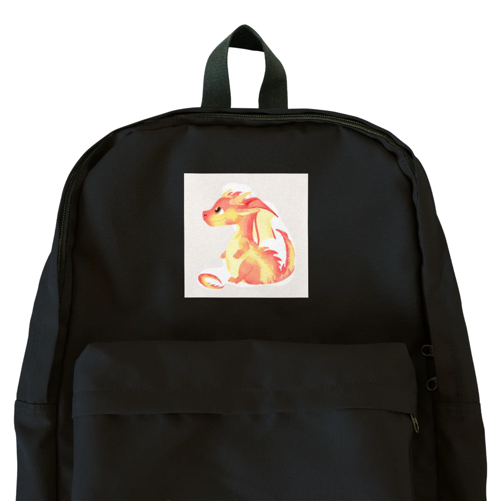 ニャン丸の火の世界に生まれたドラゴン Backpack