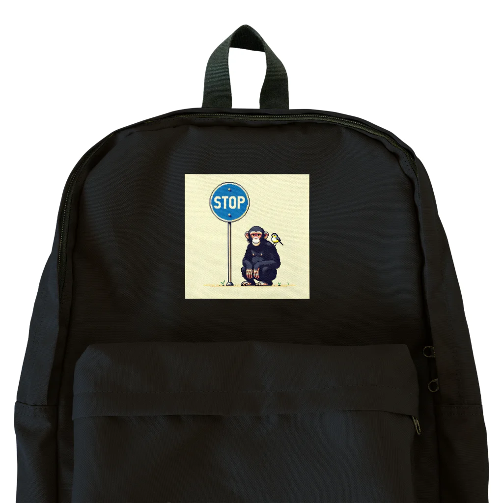 POLYPCのSTOPチンパンジー Backpack