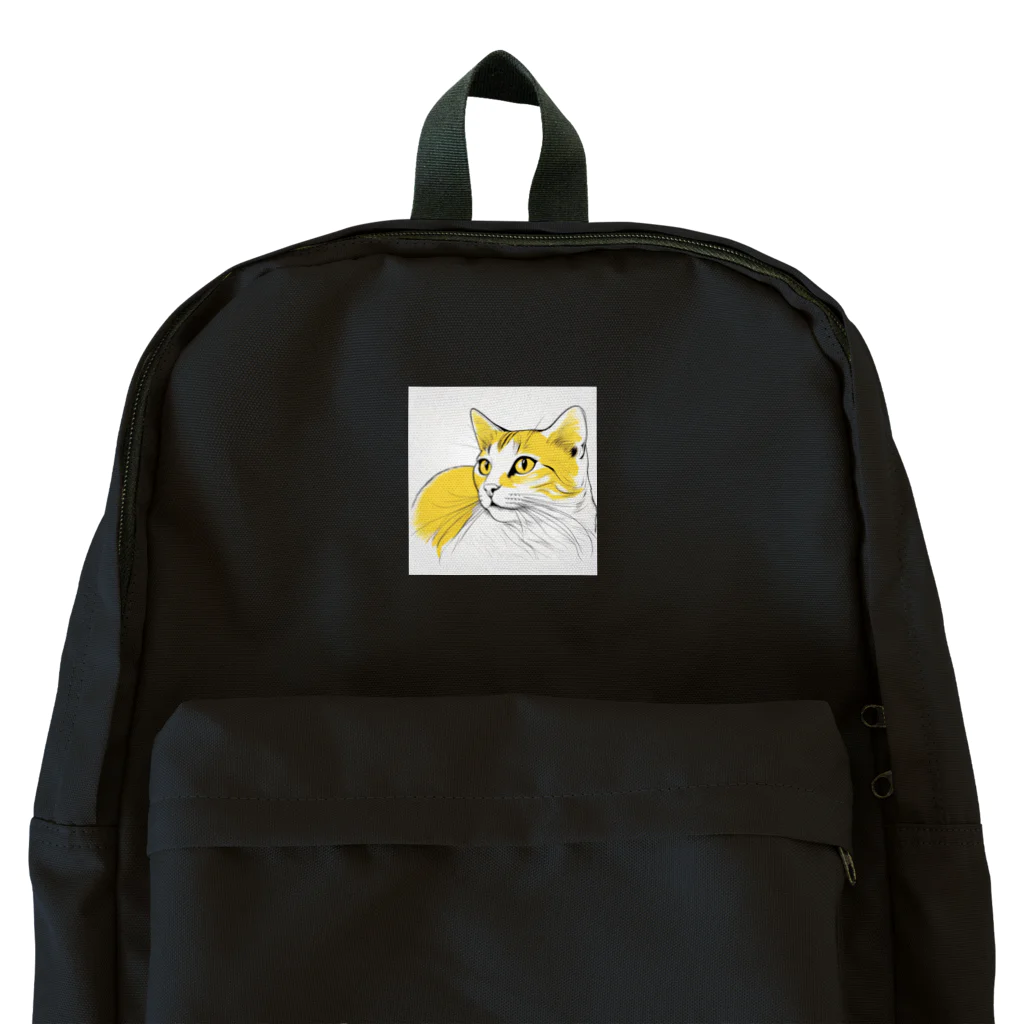 SerenDの猫スケッチ　たまにゃん Backpack