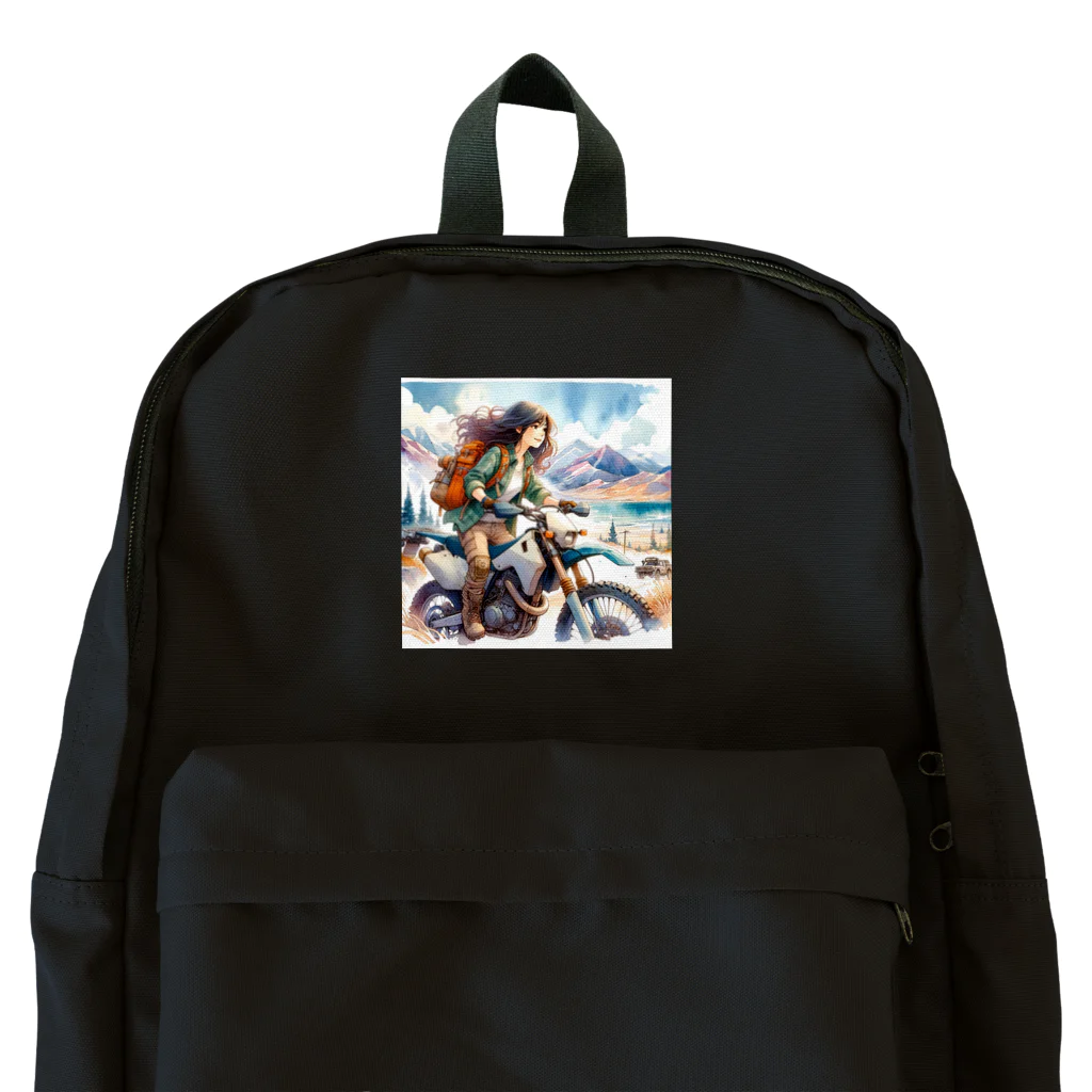 ヨーカズのバイク女子リナ Backpack