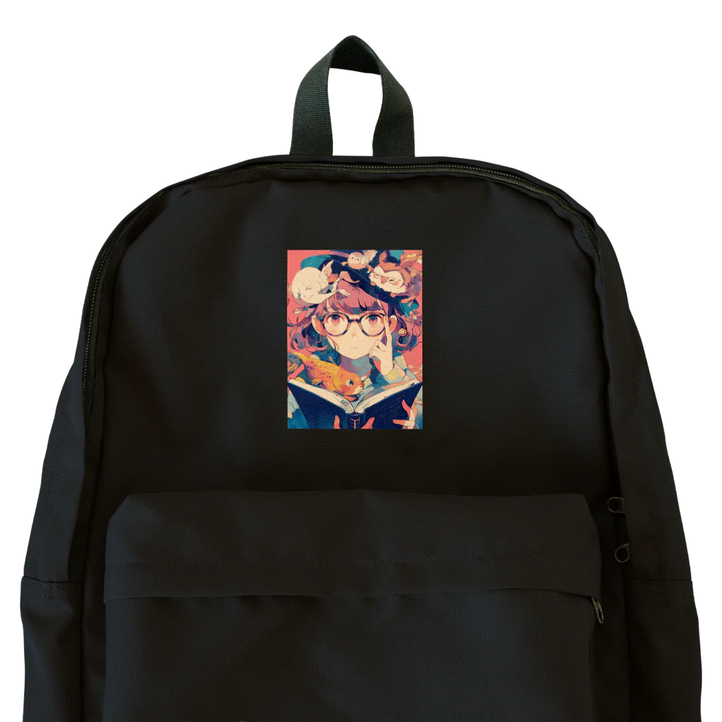 AQUAMETAVERSEの少女と読書週間　なでしこ1478 Backpack