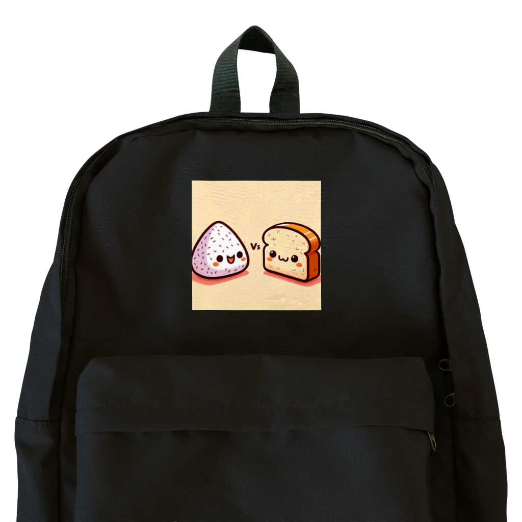 kawaii和食のおにぎりVS食パンの戦い Backpack