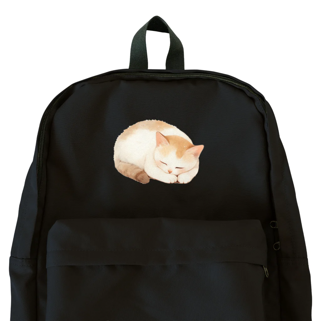 Cute Animalsのすやすやにゃんこ Backpack