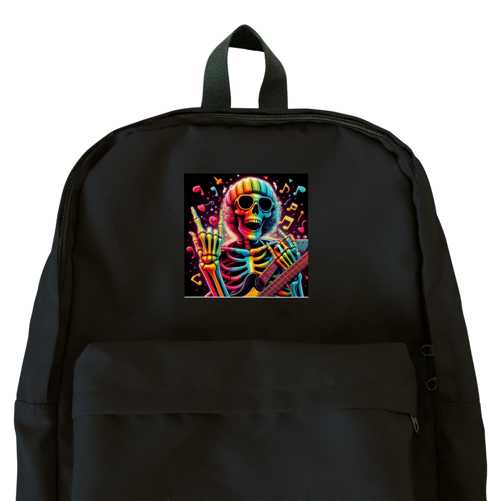 Happy Human のロック髑髏 Backpack