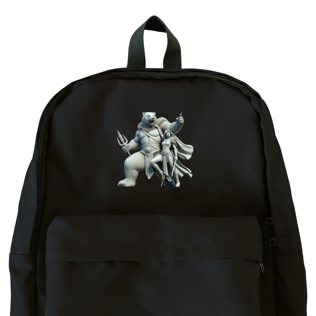 e-lily32のBEARと戦士　B Backpack