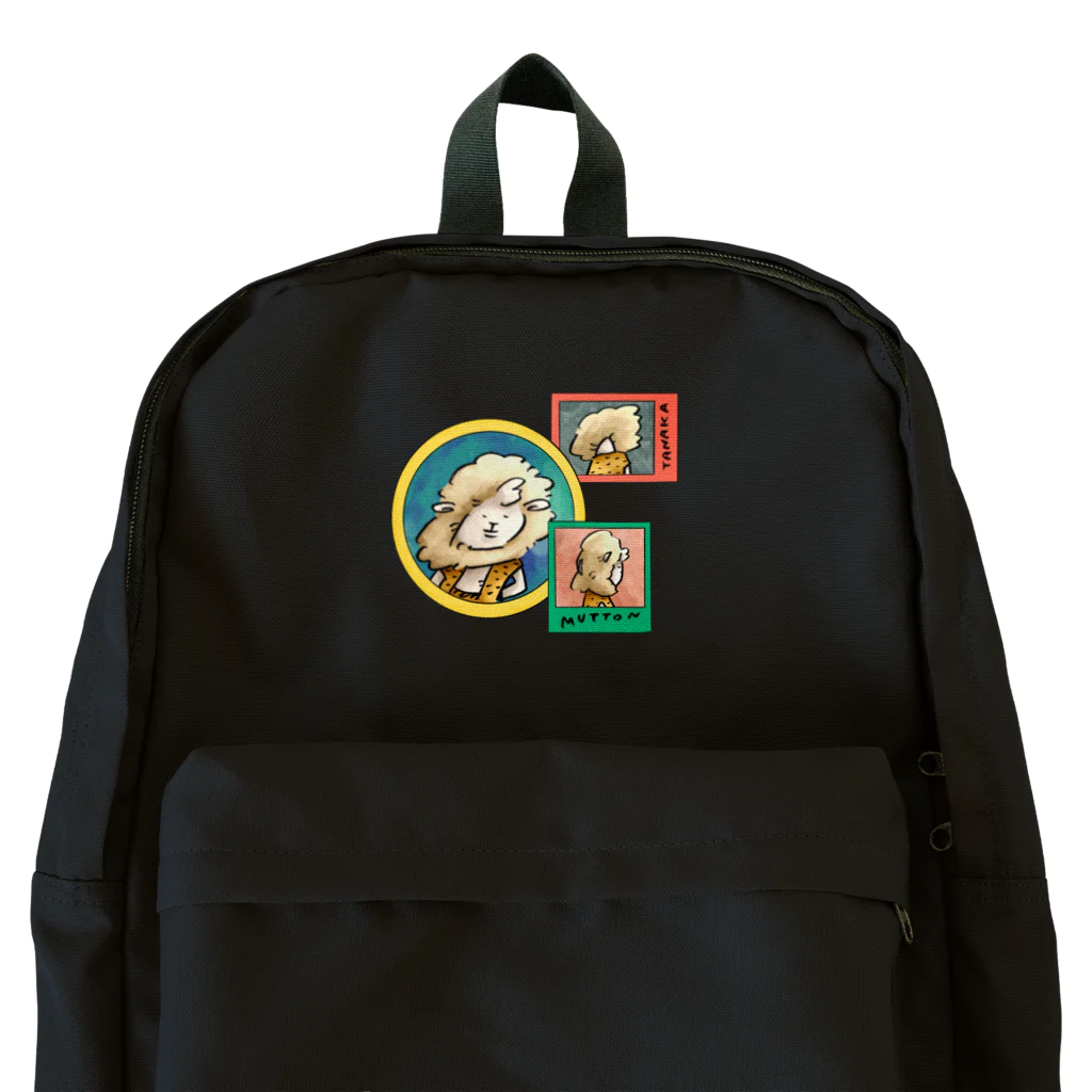 コヒツジズのネットショップの3アングルマー君(ノーマルカラー) Backpack