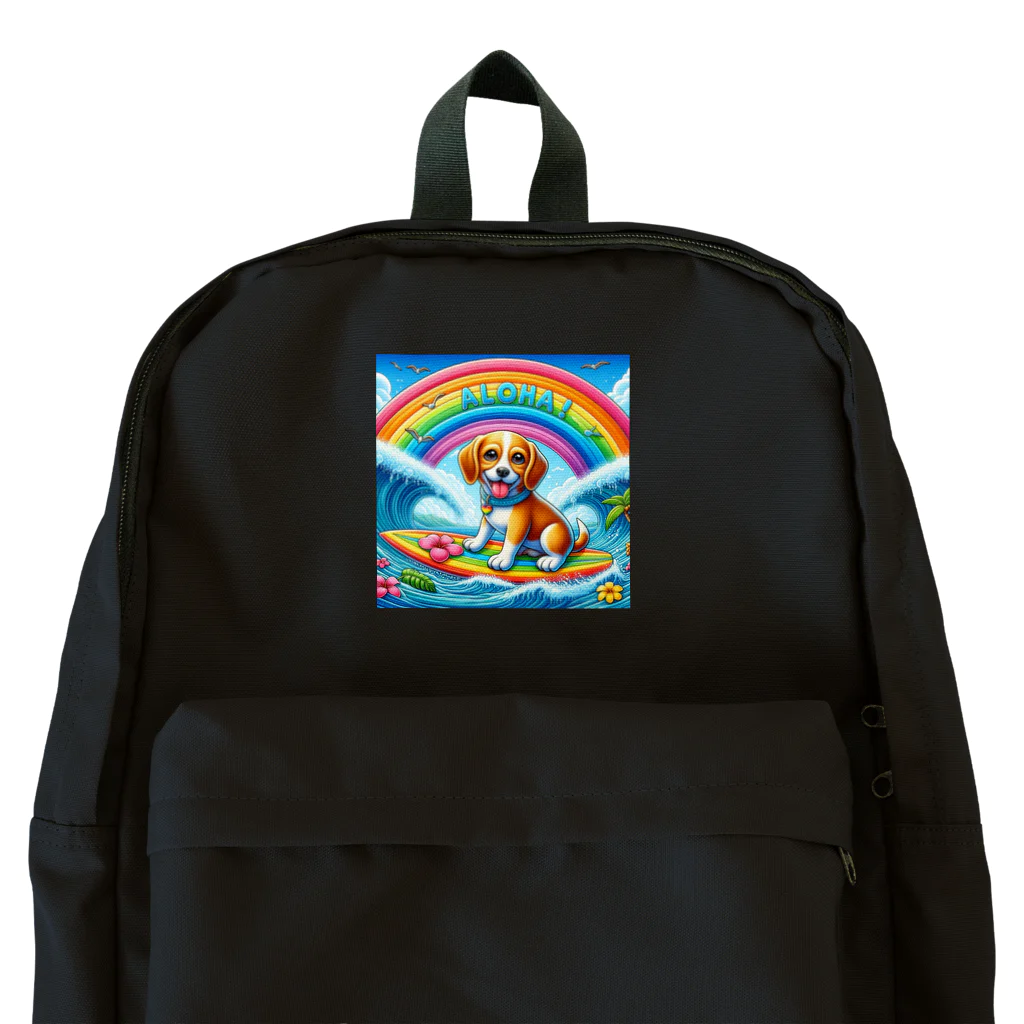 キューピットのアロハワンコ Backpack