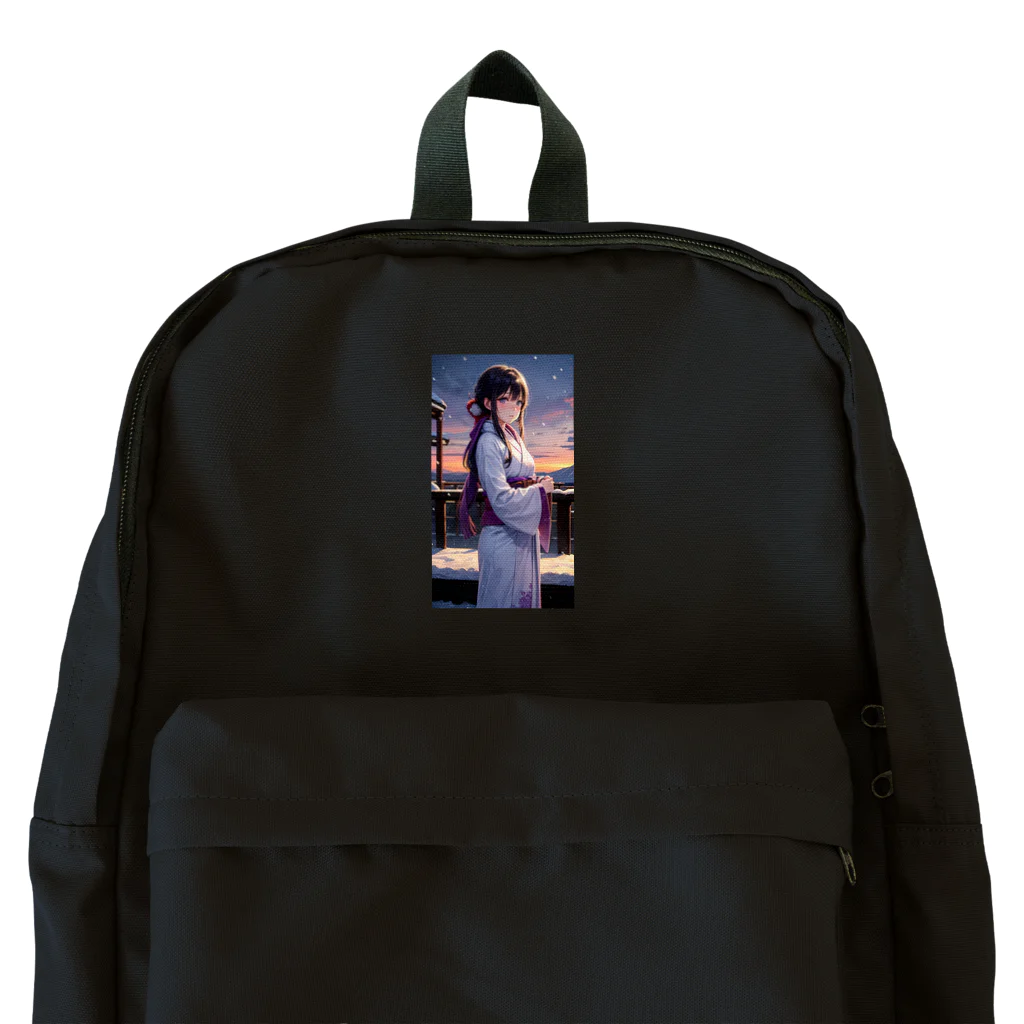 kimono_musume  AI artのscene5 Backpack