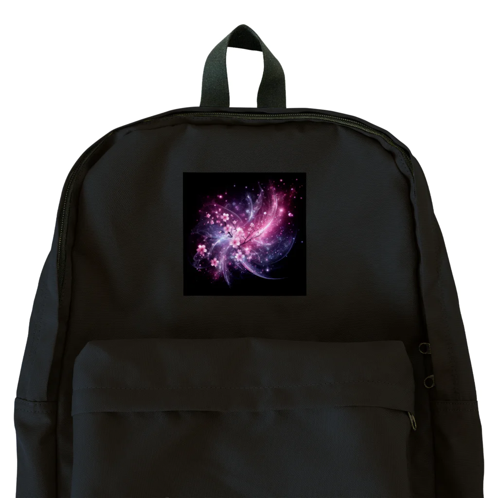 運気上昇グッズストアの宇宙桜 Backpack