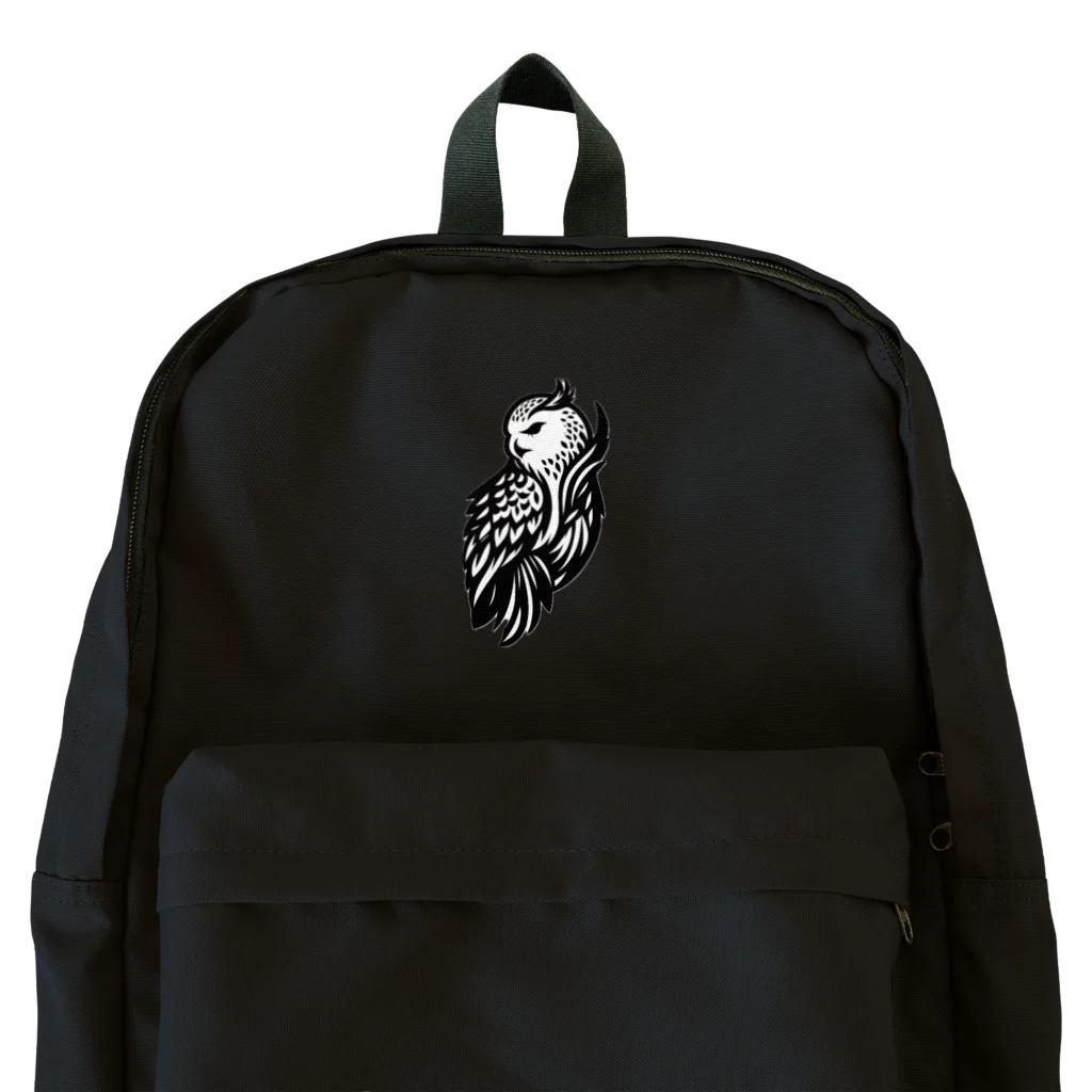 hamanakoの振り向きフクロウ Backpack