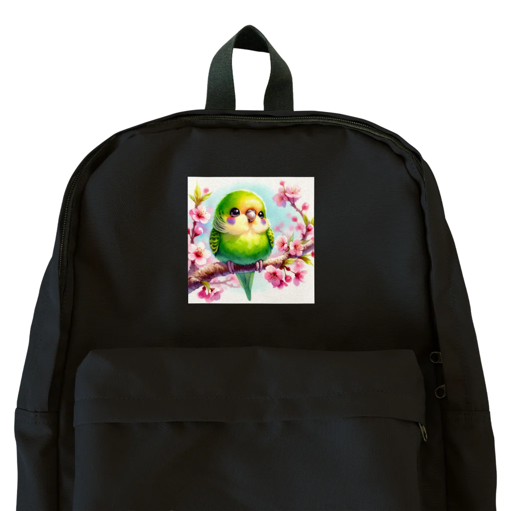 ぷっくりショップのオカメインコのひととき Backpack