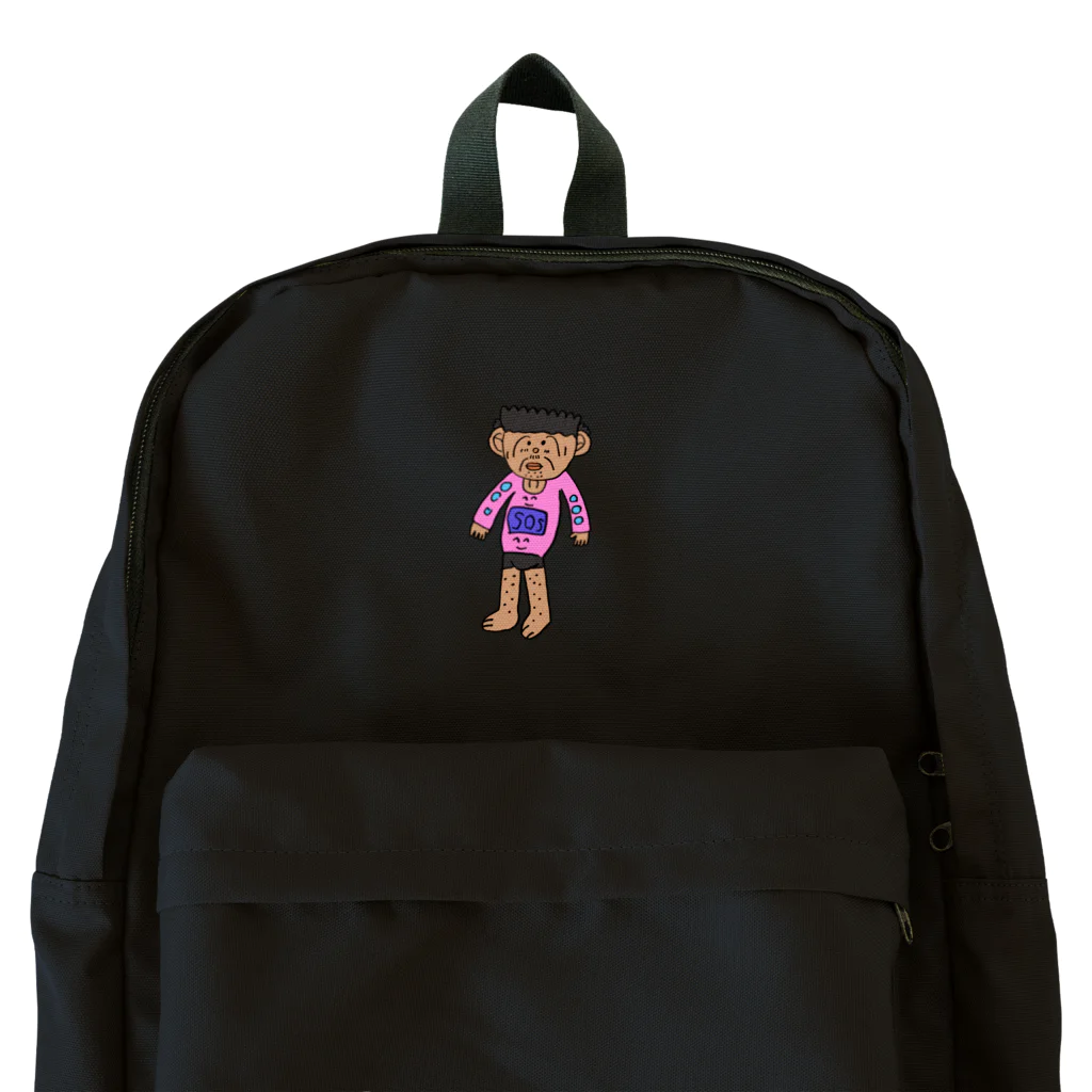 エンペラーのこどもとじゅんばんにかいた絵 カラー Backpack