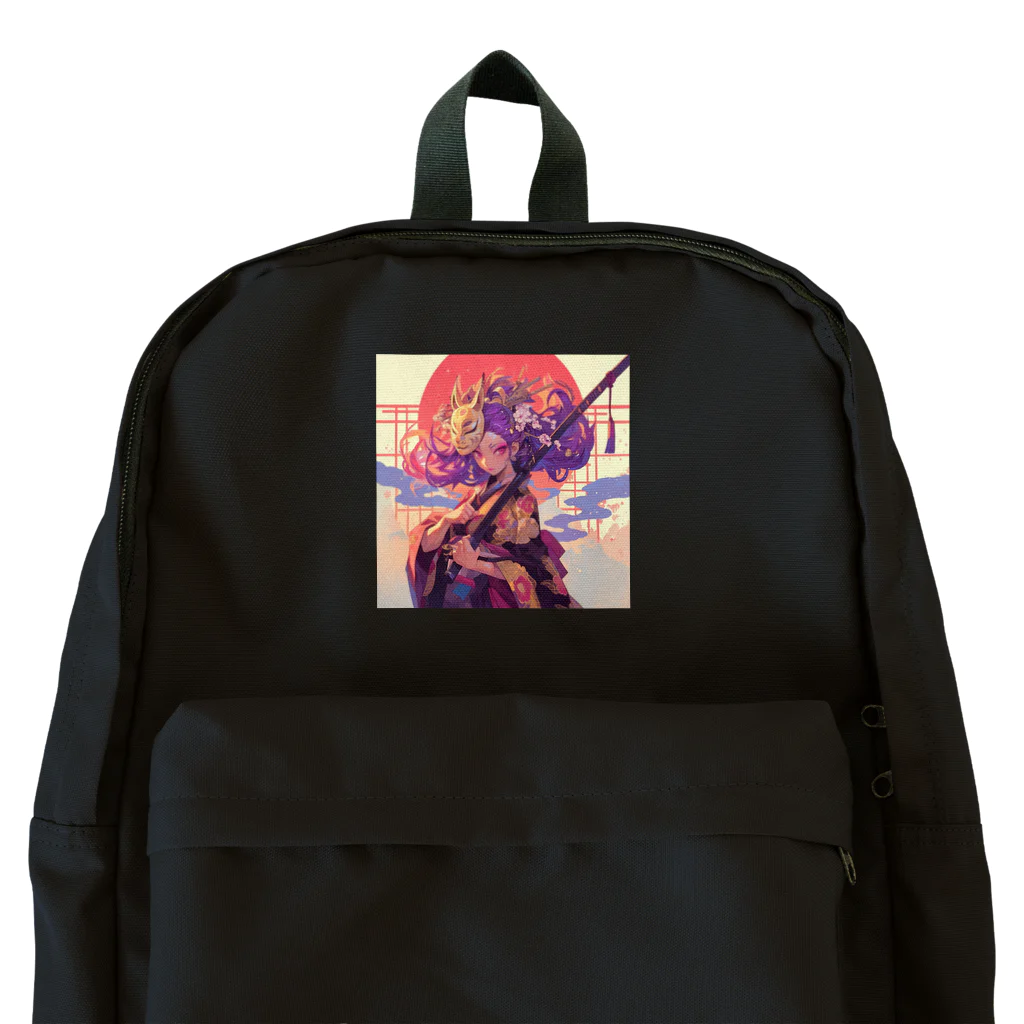 AQUAMETAVERSEの夕焼けに舞う、仮面の戦姫 Marsa 106 Backpack