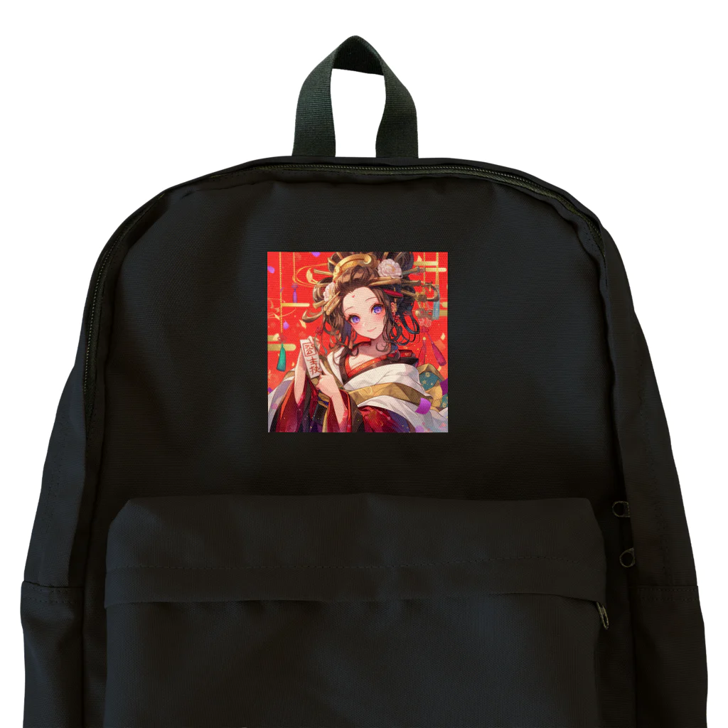 AQUAMETAVERSEの祝福の節句に舞う、紅梅の姫 Backpack