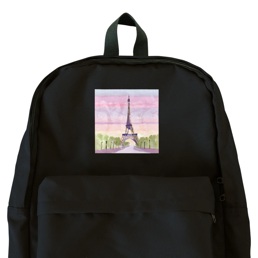 m/okのパリの街並み🗼グッズ Backpack