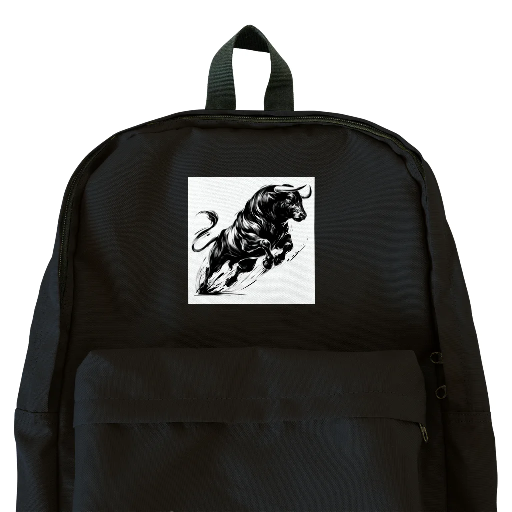 JBの水墨牛 Backpack