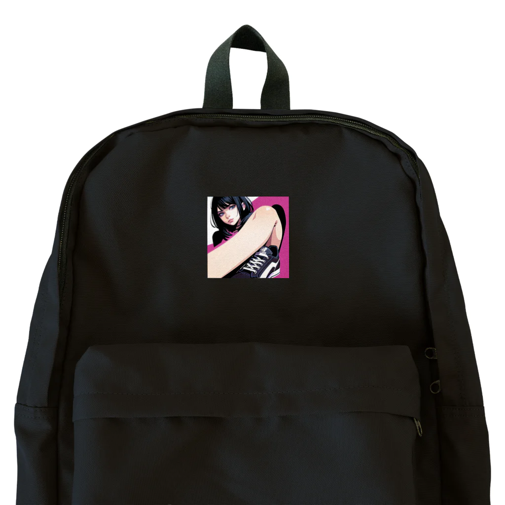 radio-bankのAi create スニーカー女子 Backpack