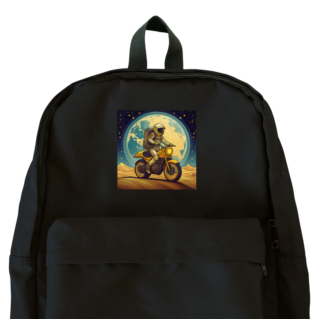 shime_savaの月面バイク乗り Backpack