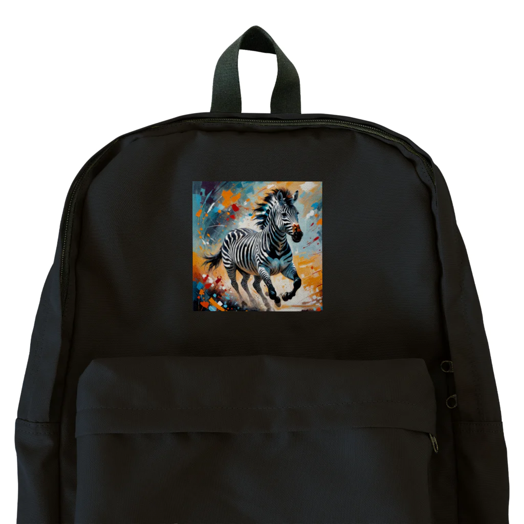 sakucchoの神秘なシマウマ Backpack