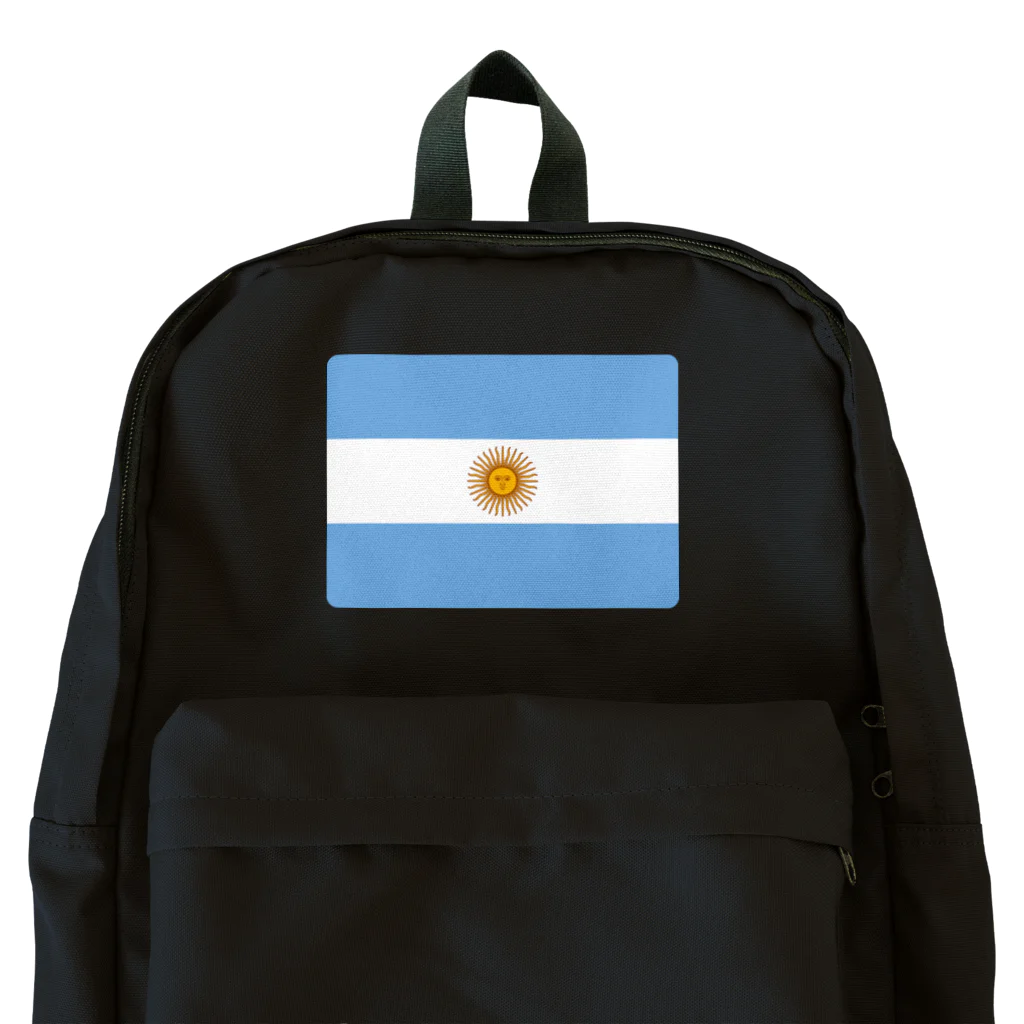 お絵かき屋さんのアルゼンチンの国旗 Backpack