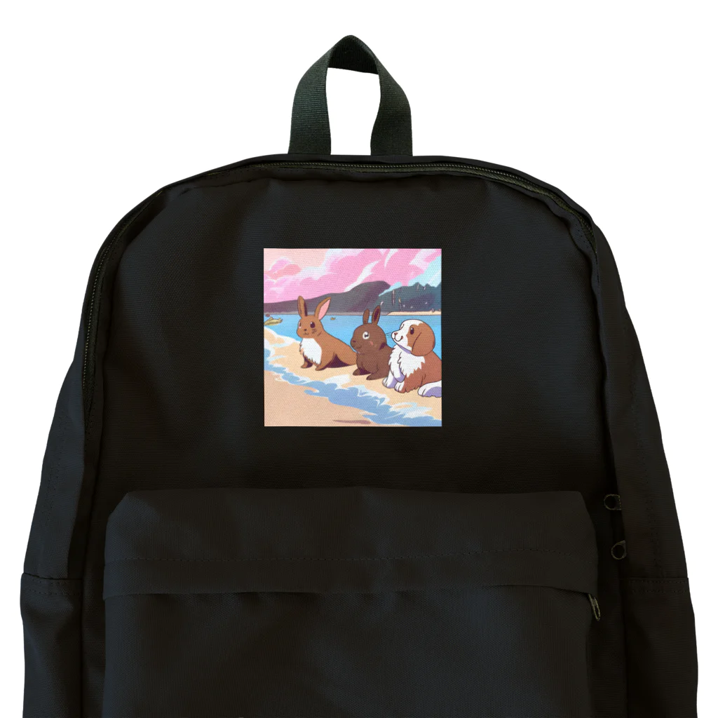 Chama's shopのビーチアニマル Backpack