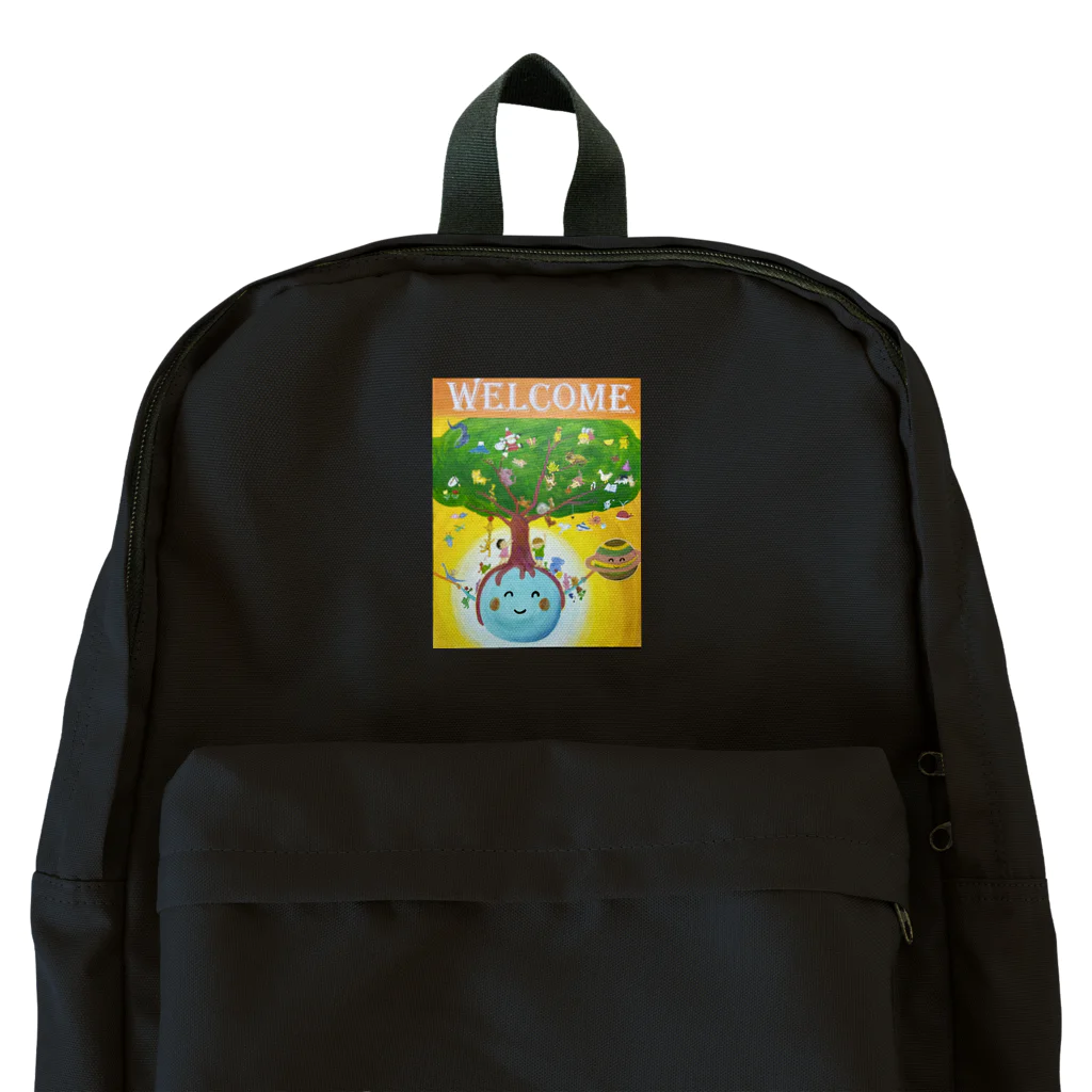 yoko-art-121のwelcome Backpack