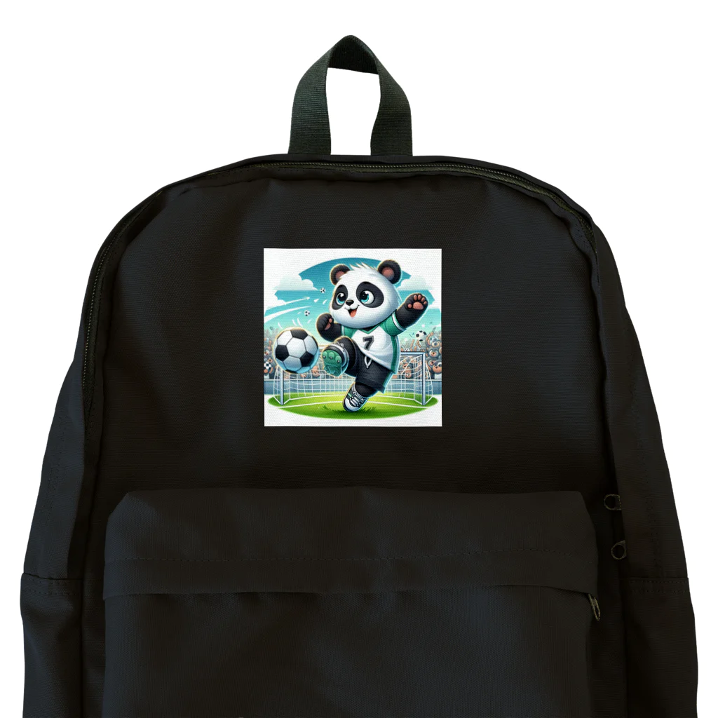 アニマルホビーズのサッカーパンダ Backpack