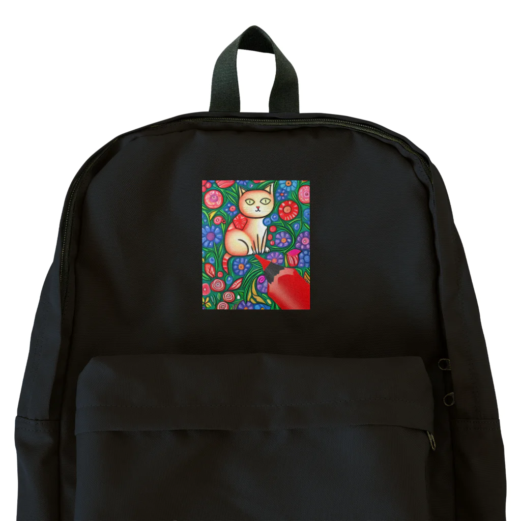 ソルブラインのお花大好き「ソル」 Backpack