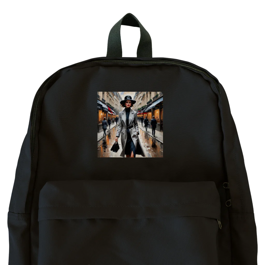 potepokeの"Inspired by Parisian streets" Backpack