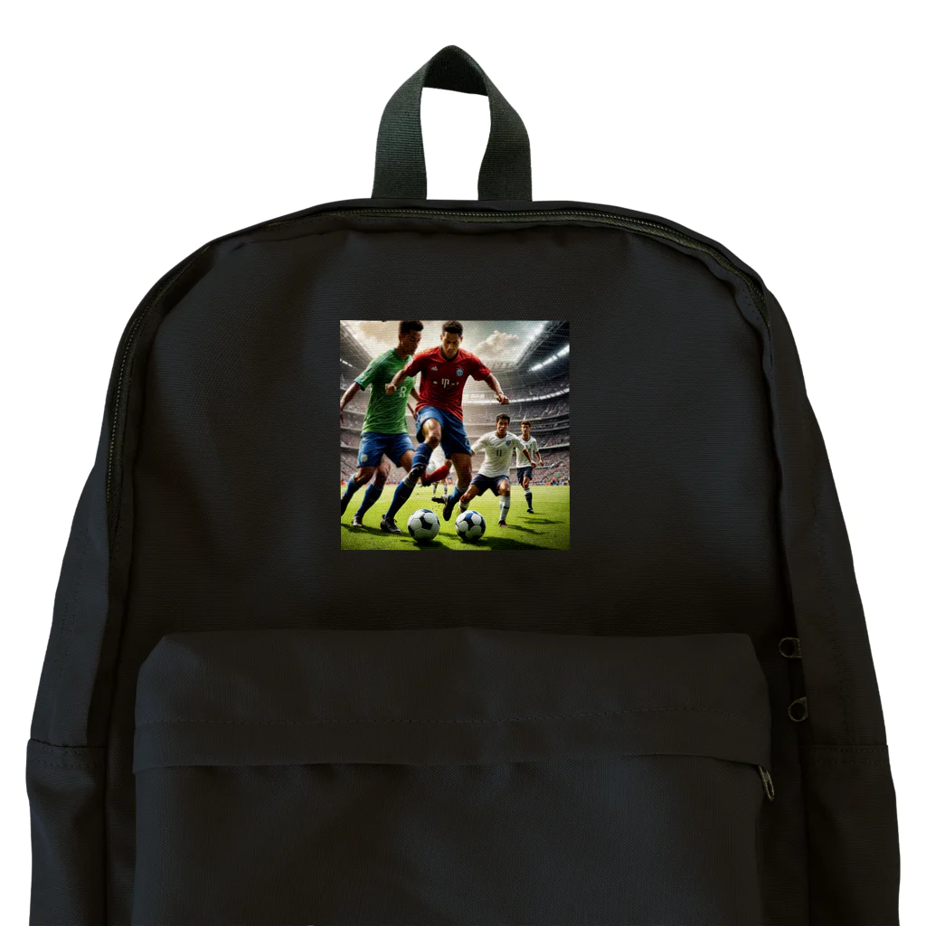 ツッキー★のカッコいいサッカー画像グッズです Backpack