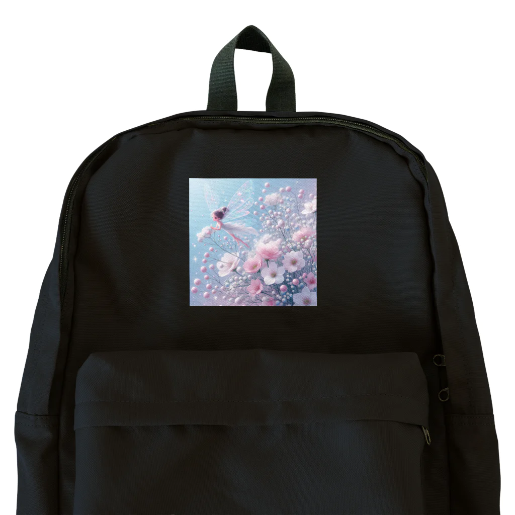 2024billionの花と宝石の妖精4月1 Backpack