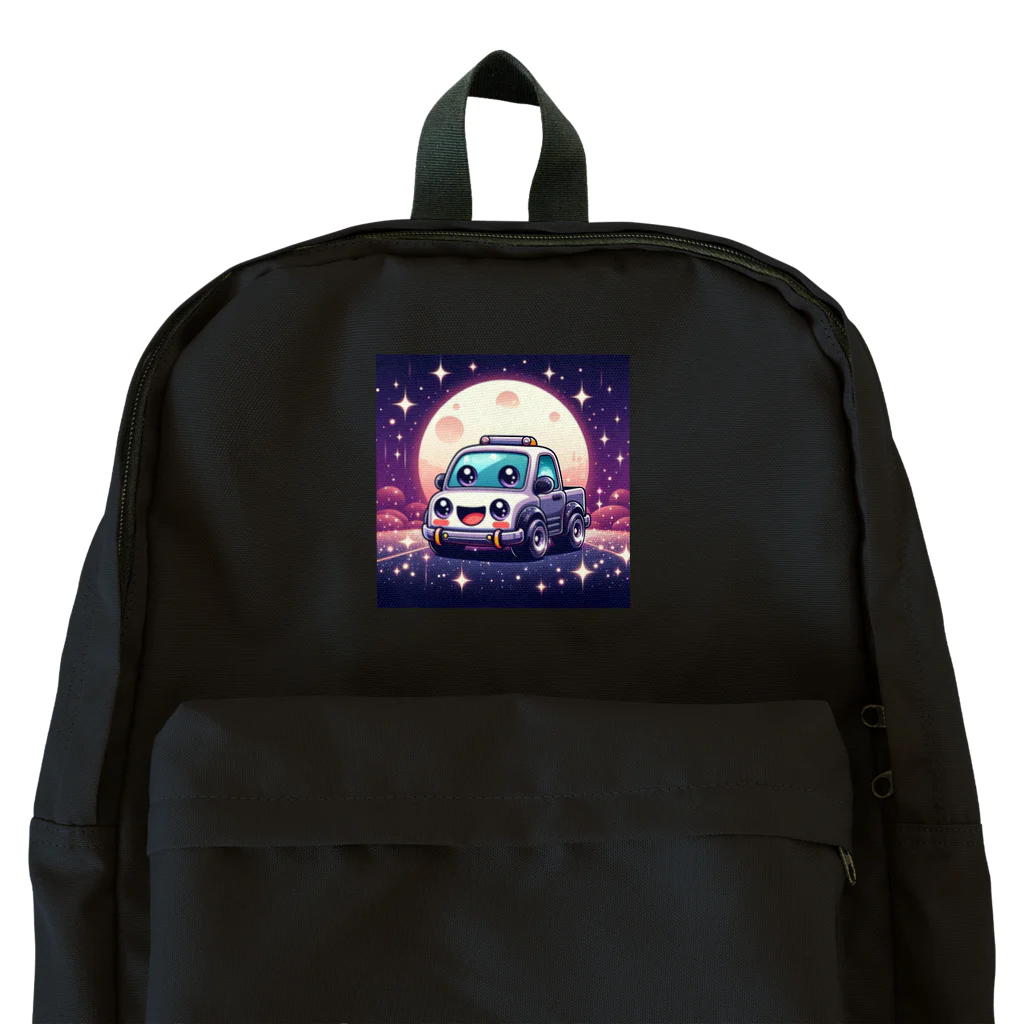 キャラクターズの可愛い車キャラクター Backpack