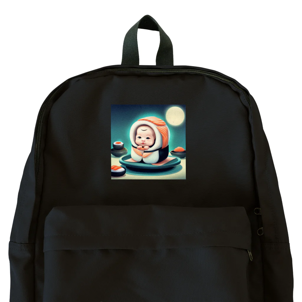 kumak0のお寿司の赤ちゃん Backpack