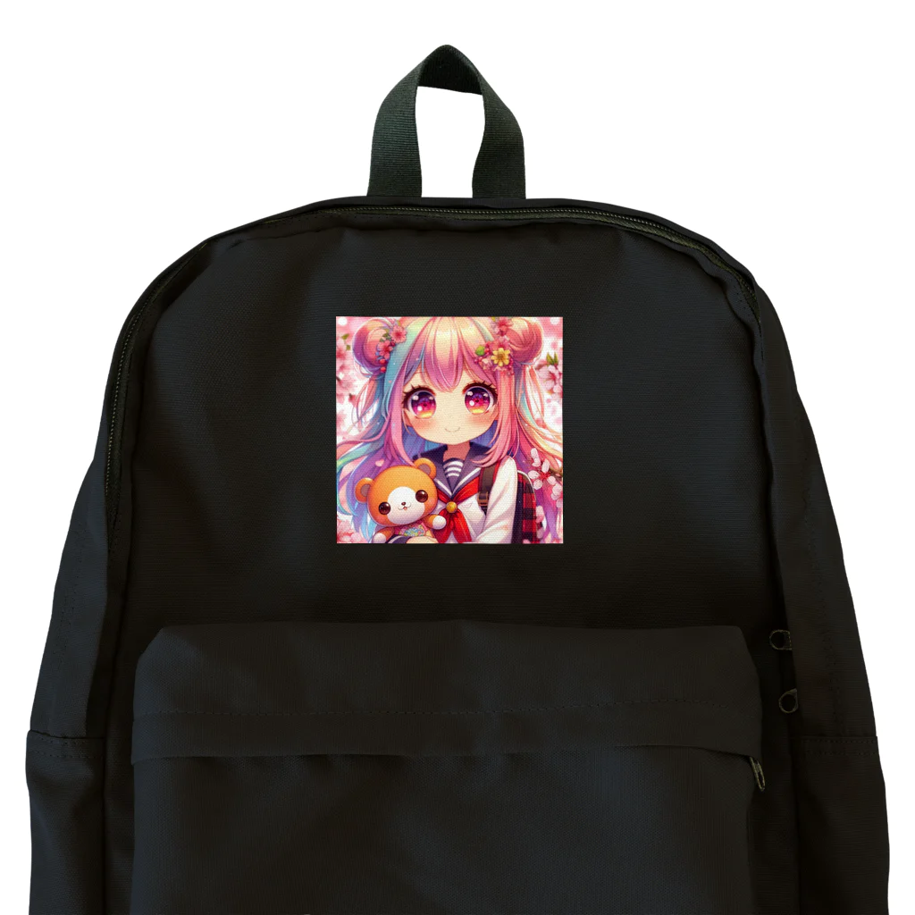 SWQAの可愛い女の子 Backpack