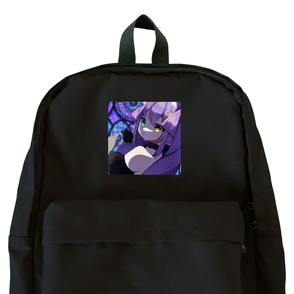 黒薔薇つきはVtuber準備中の黒薔薇月華 Backpack