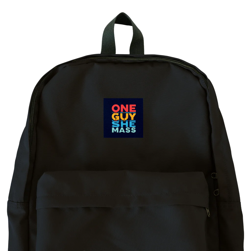 純粋商店のONE_GUY_SHE_MASS Backpack