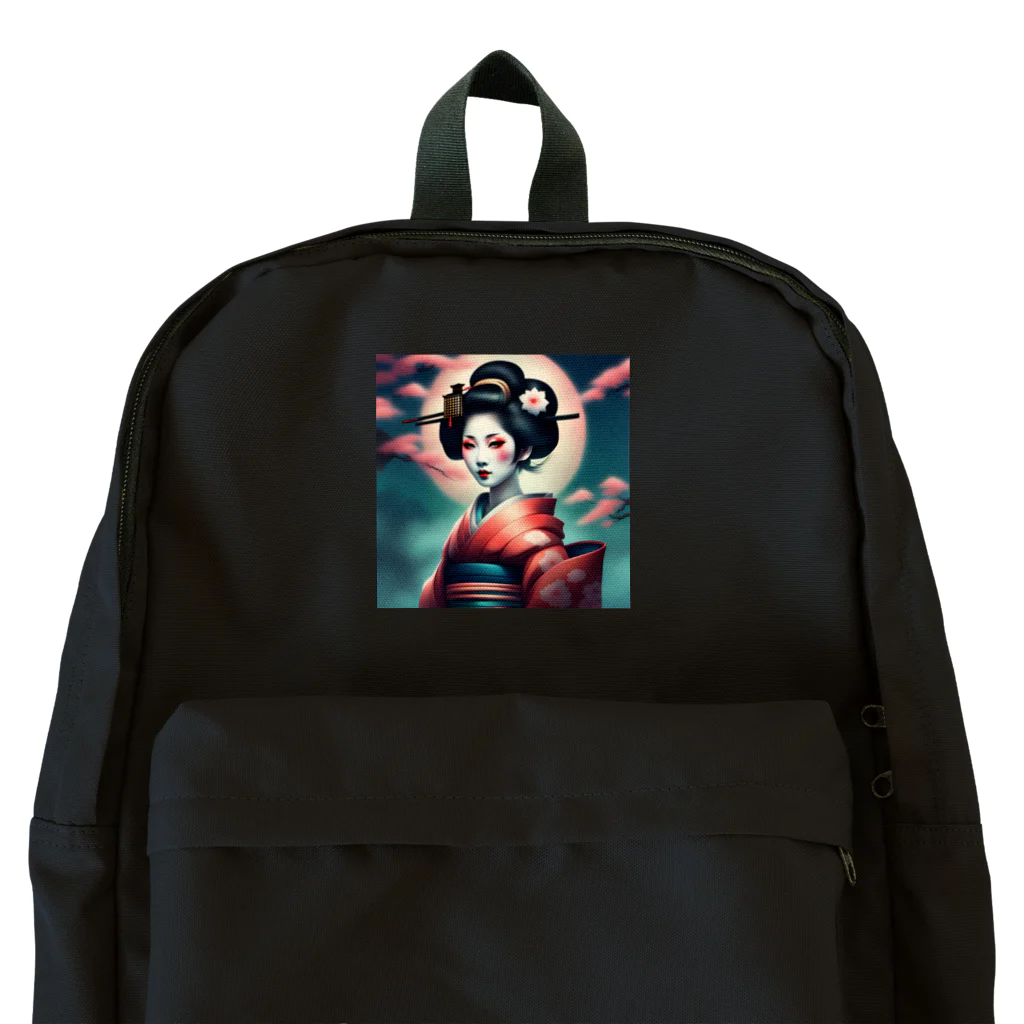 Mr_Geishaの月夜の芸者(Geisya of moon night) Backpack