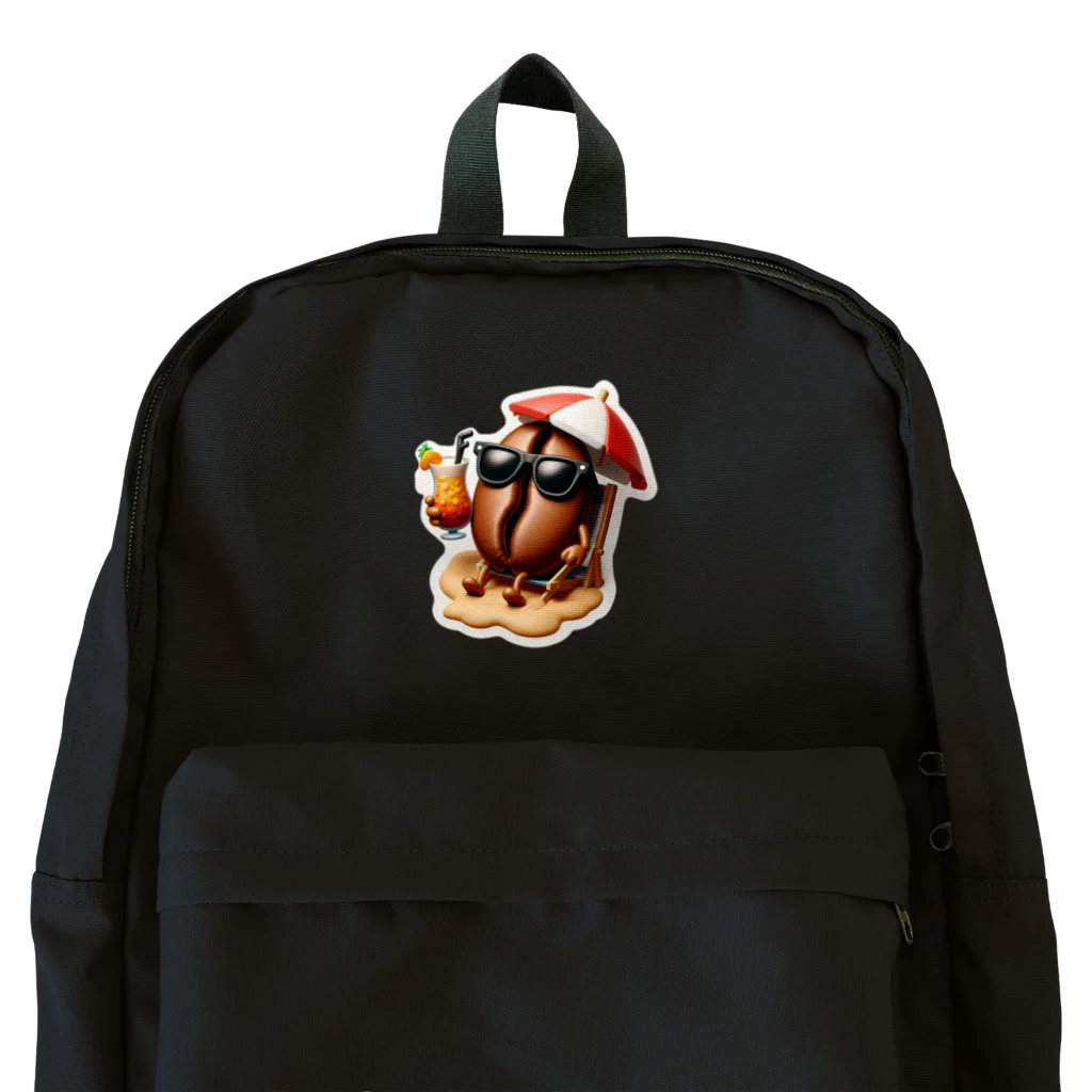 Mamechan2021のコーヒーの夏休み Backpack