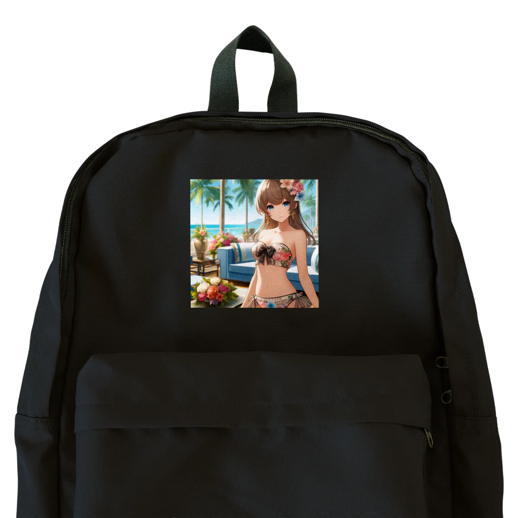 かるるんショップの海と南国と水着と　夏休み Backpack