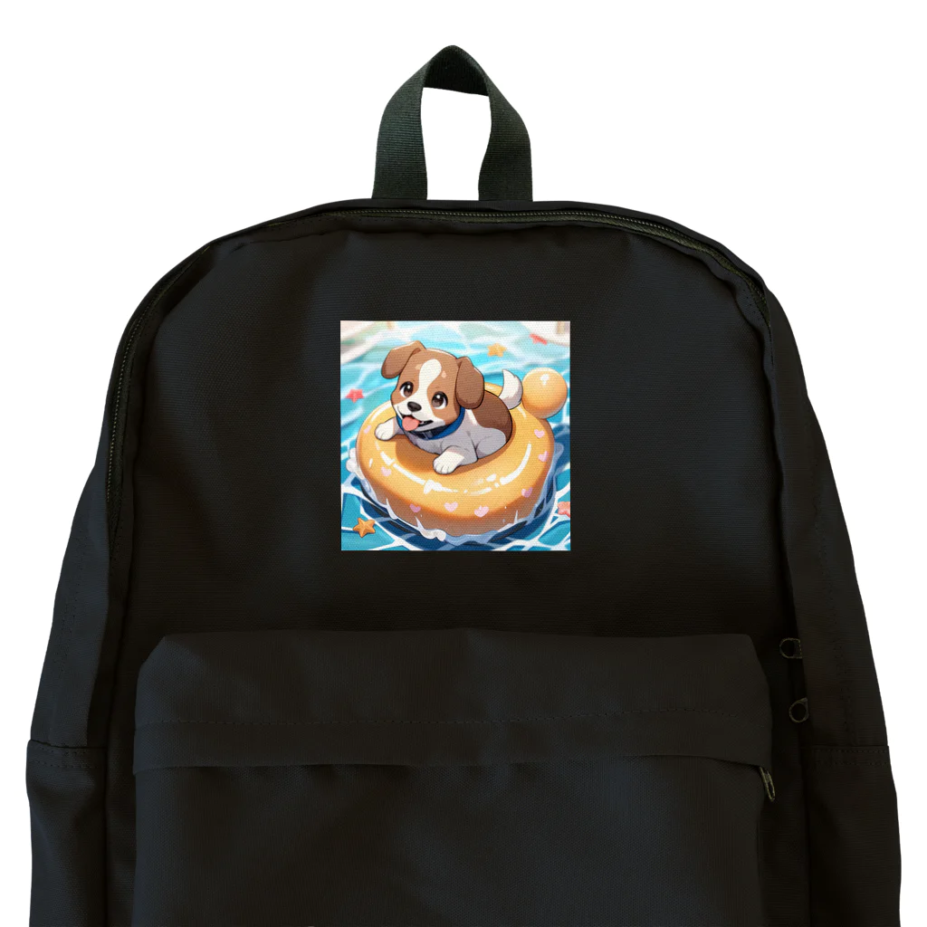 柴犬しばわんこhana873の海水浴してるワンコちゃん Backpack