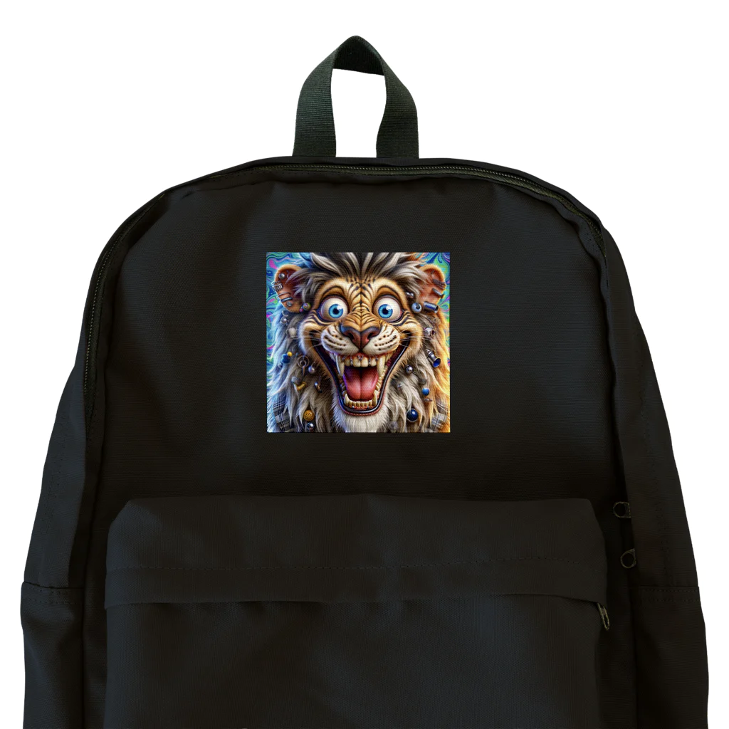 crazy_x_crazyのクレイジーライオン Backpack