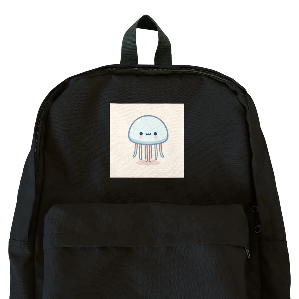 わくわく海の雑貨屋のゆるゆるクラゲちゃん Backpack