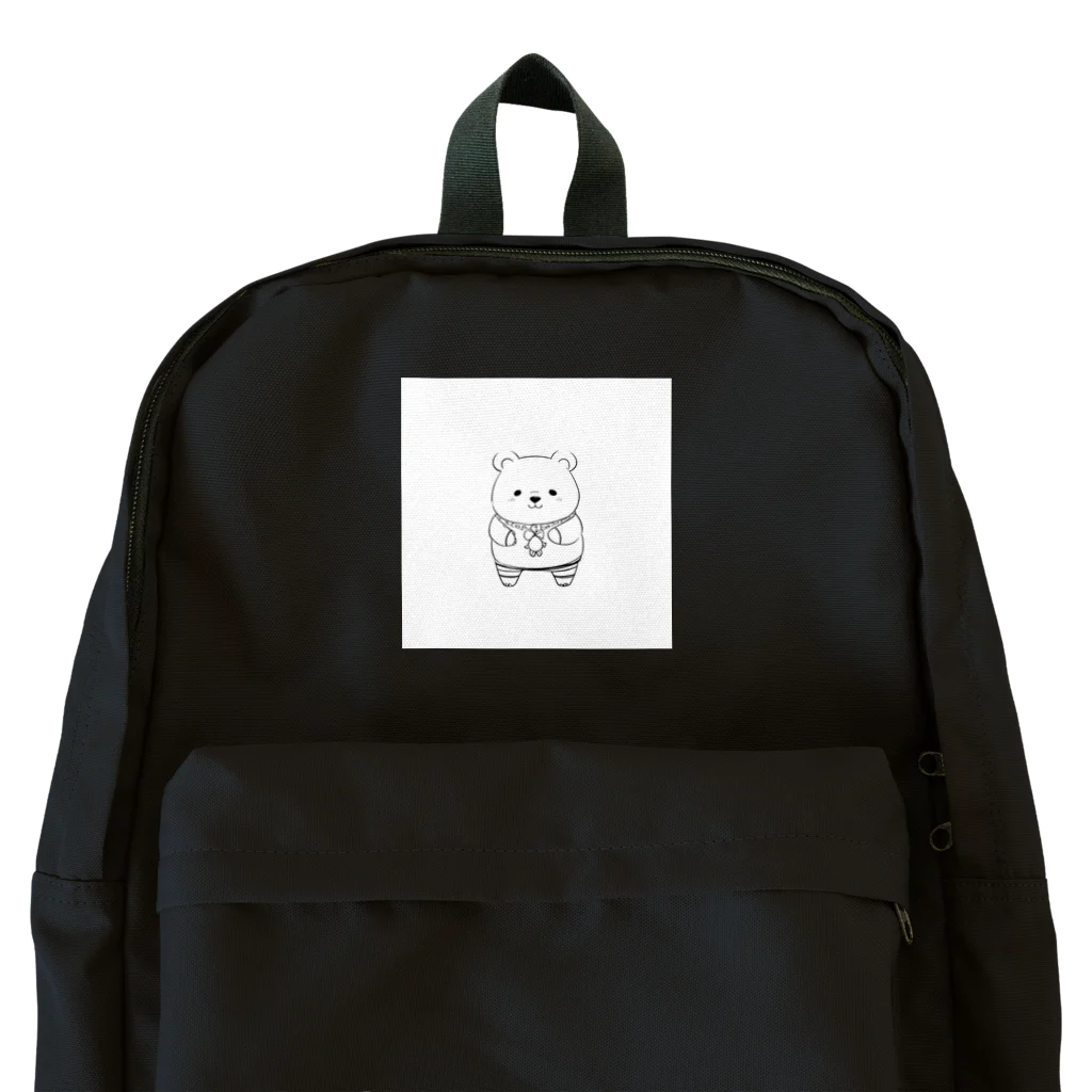 ganeshaのかわいいクマ Backpack