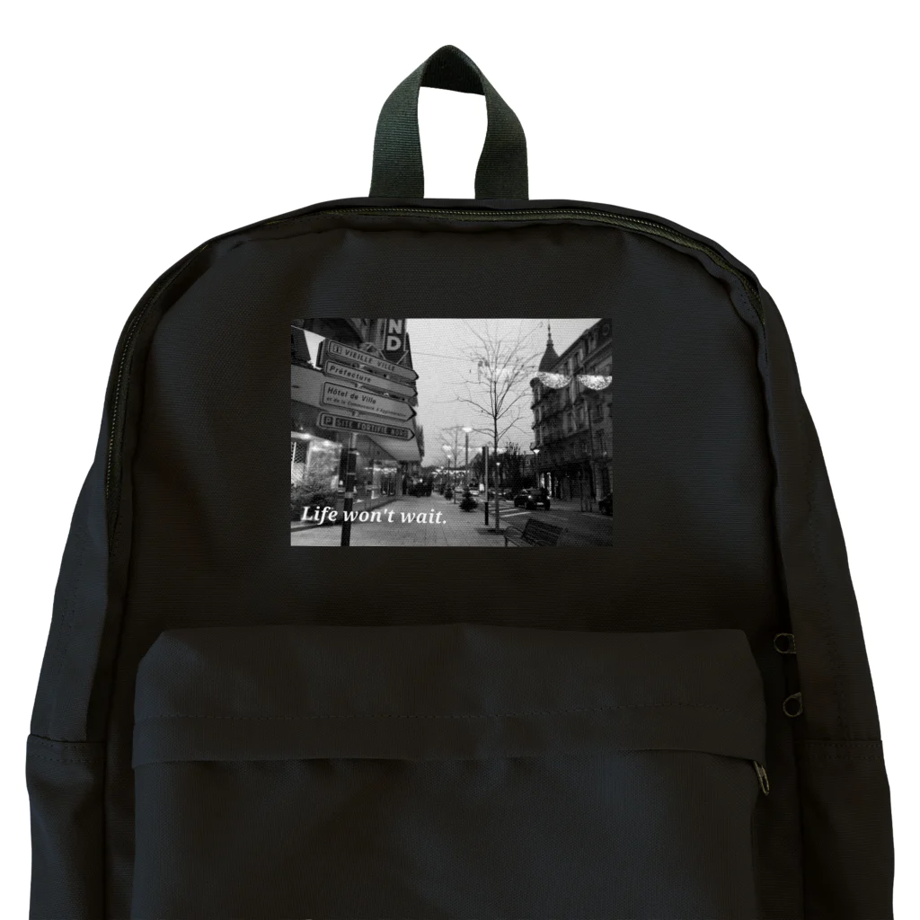 odan5のおしゃれな町並み写真デザイン Backpack