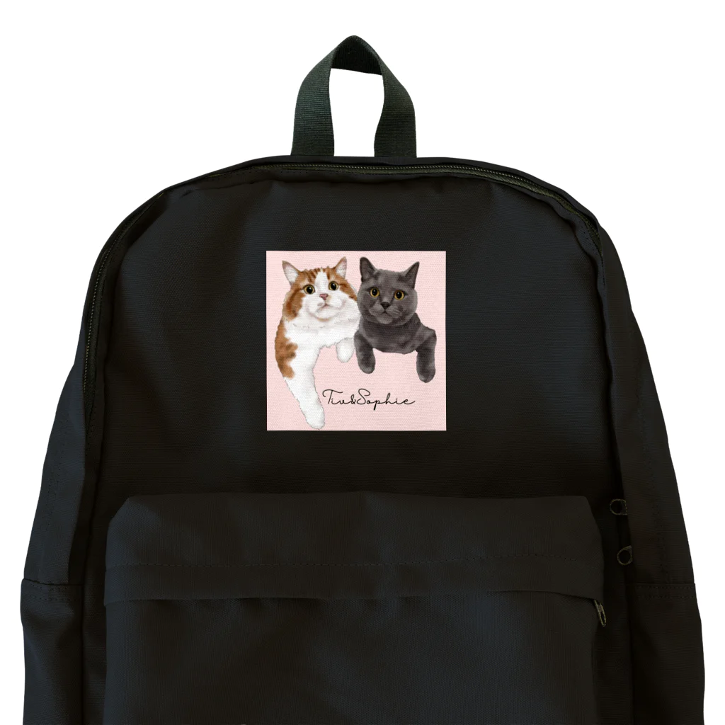 みきぞーん｜保護猫 ミッキー画伯と肉球とおともだちのsophie tiv Backpack