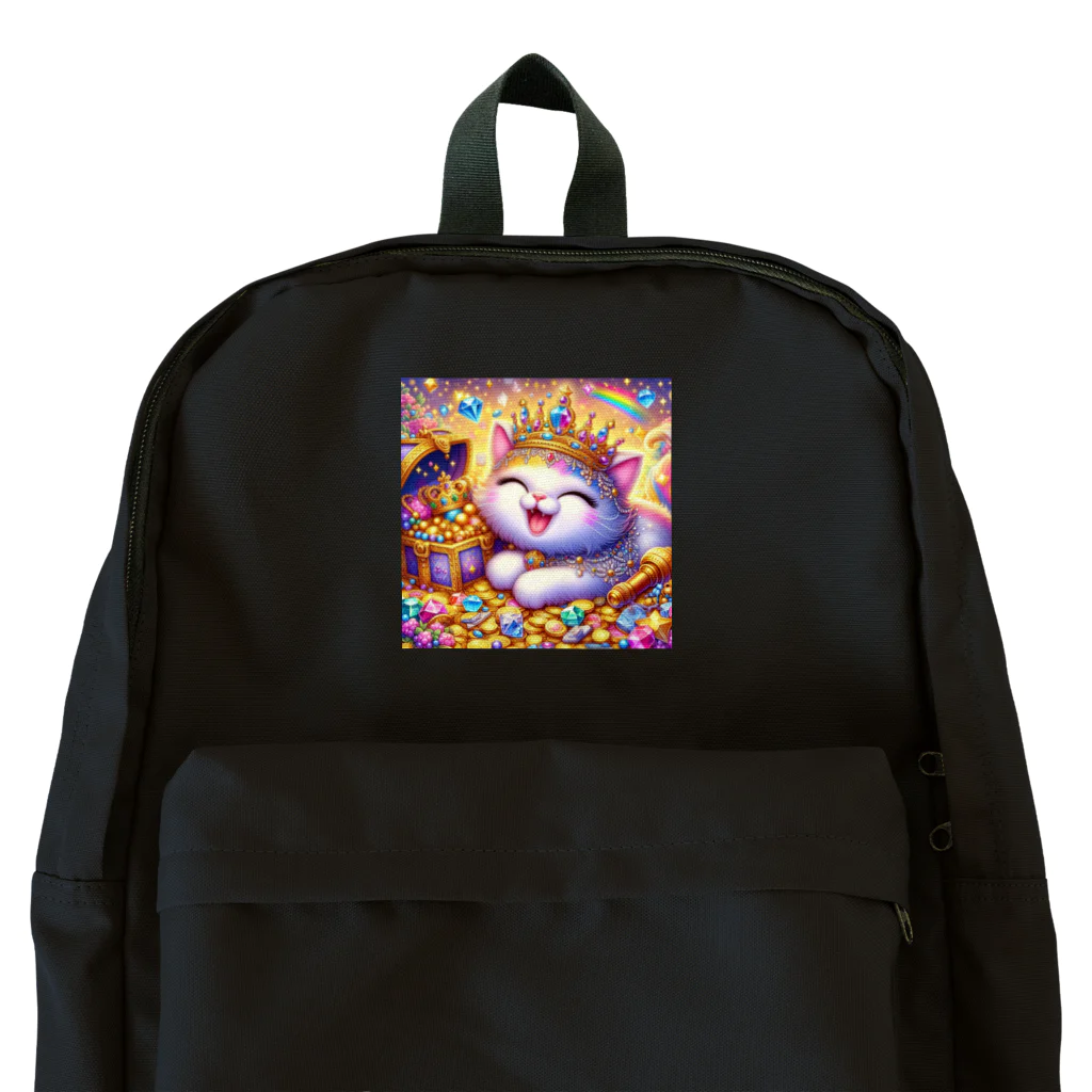 momoart8888の笑いが止まらない猫ちゃん🐈🩷 Backpack