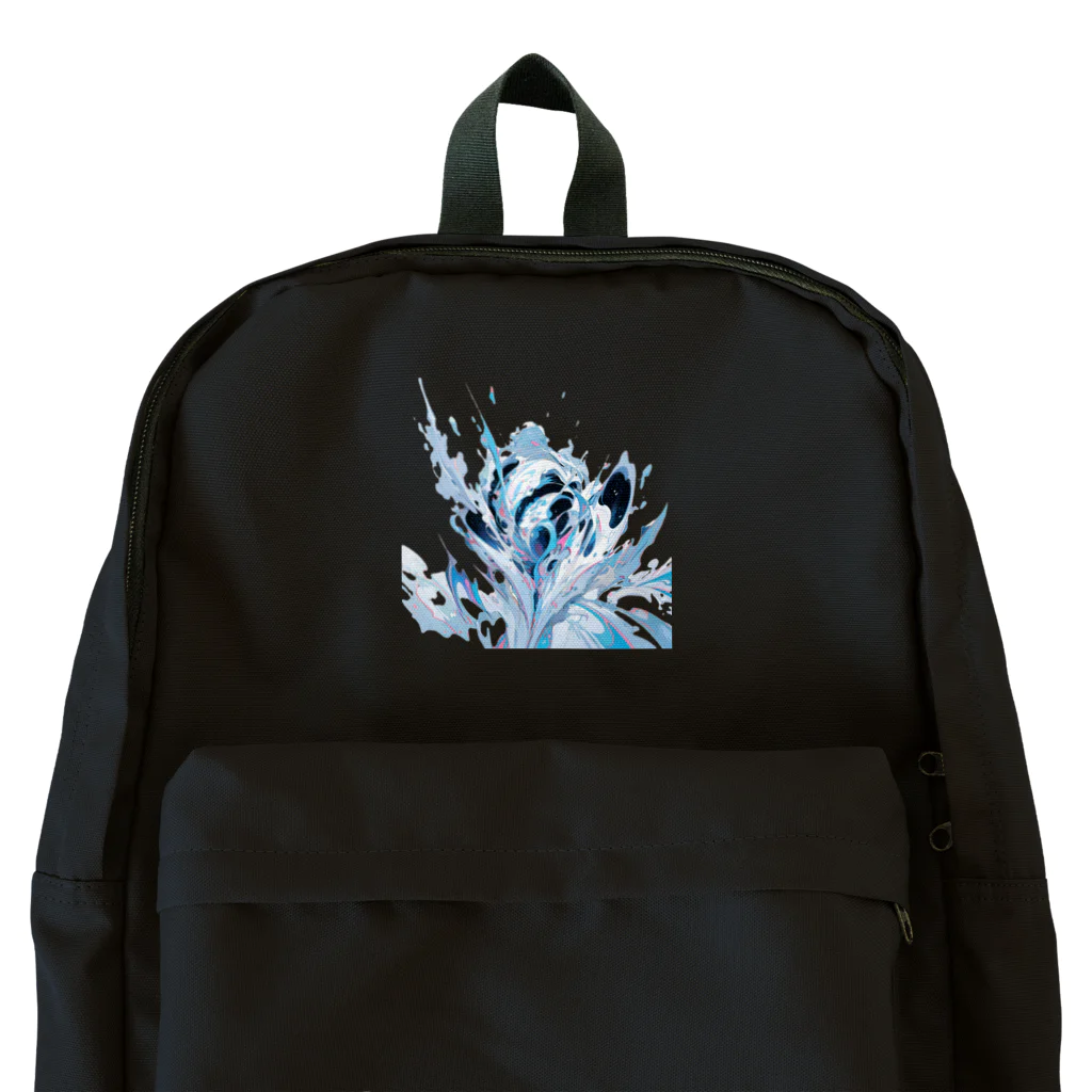レオレオレオのレオの抽象画アート Backpack