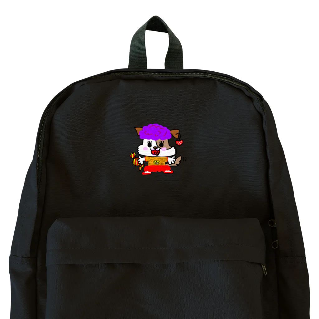 なんかクセになる販売店『あきょん』の大阪のオバワンちゃん Backpack