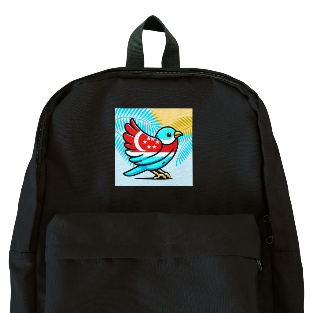 bugisショップの煌めくトロピカルバード🐦️ Backpack