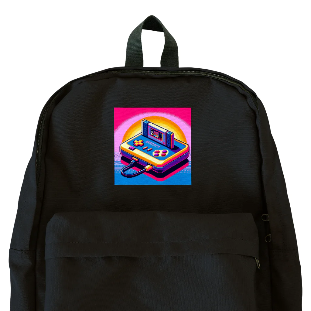 ドット職人のピクセルアート　レトロゲーム Backpack